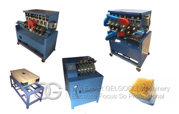 wood toothpick production line