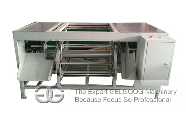 circular rod tooth-discharging and cutting machine