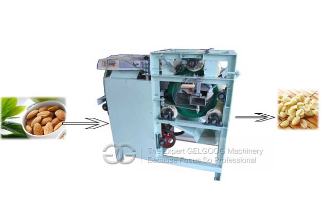 almond peeling machine