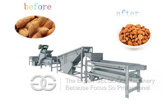 almond shelling machine