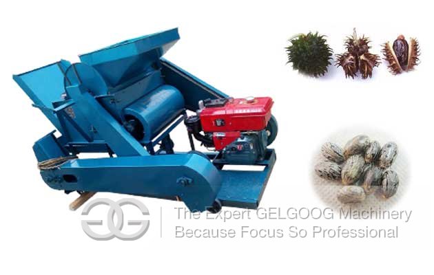 castor bean shelling machine
