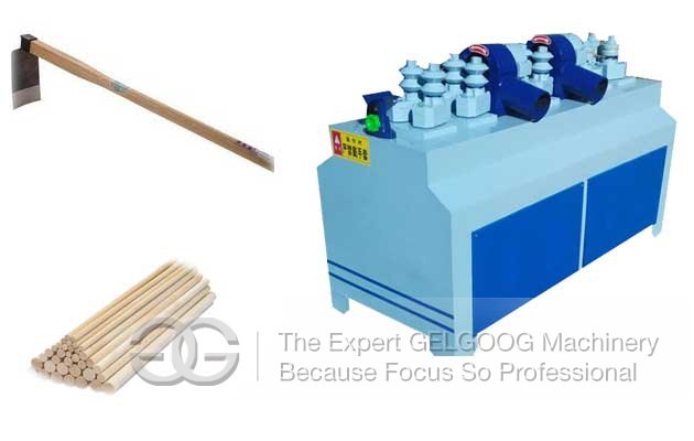 round end milling machine for broom sticks