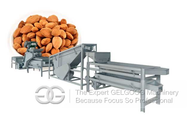 almond shelling machine