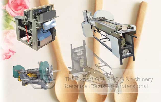 wooden ice cream stick spoon making machine