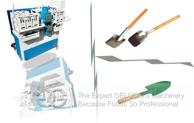 spade handle machine